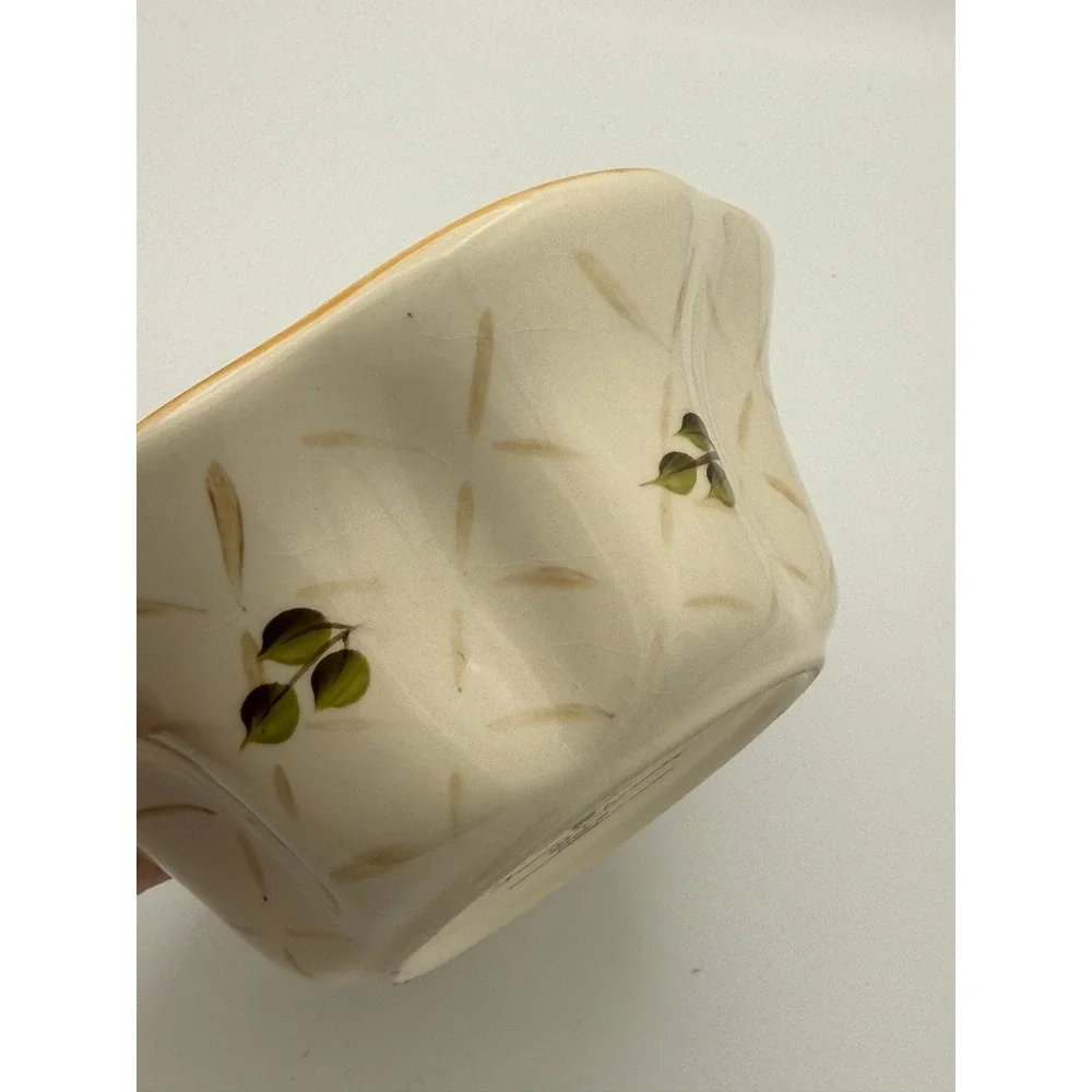 Home Interiors Sonoma Villa Handpainted Fruit Bowls Set of 2 Grapes Pears 6.5